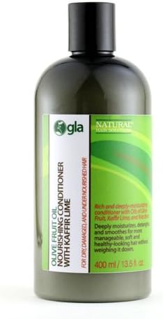 Gla Nature Olive Fruit Oil Nourishing Conditioner with Kaffir Lime 400 ml / 13.5 fl.oz