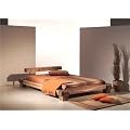 Cali Doppelbett/Massivholzbett Akazie massiv, 160 x 200