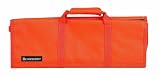 Messermeister 12-Pocket Padded Knife Roll, Orange