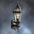 Kichler Lighting 9790BK Townhouse Outdoor Sconce, Black