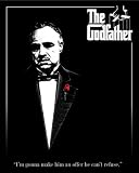 Godfather (Red Rose) Movie Poster Print - 16