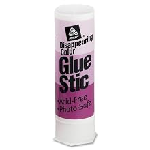 Avery Disappearing Color Permanent Glue Stic, 0.26 oz, 1 Glue Stic (211)