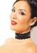 Leather And Lace Choker (As Shown;One Size)