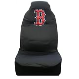 Boston Red Sox New Logo B MLB Universal Car Truck SUV Bucket Seat Covers - One Pair by Pacific Northwest Auto Group