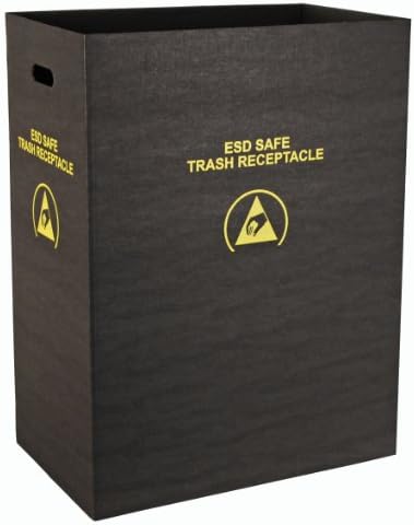 Protektive Pak PPK-27709 3 Piece Economy Large ESD Trash Receptacle Set