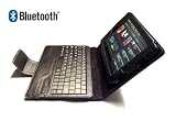 GSAstore Nexus 7 Wireless Keyboard Tablet Stand Leather Case with Bluetooth Technologies for Google Nexus 7 Tablet (Black)