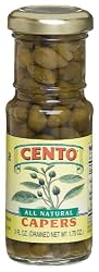 Cento All Natural Capers, 3-Ounce Jars (Pack of 12)