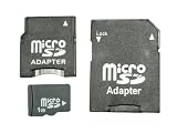micro　ＳＤカード【1GB】（miniSD・SDアダプタ付）の画像