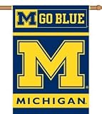 Michigan Wolverines 2-Sided 28 x 40 Banner w/ Pole Sleeve