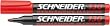 Schneider 130 Permanent Marker Bullet - Red (Pack Of 10)