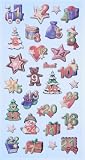 Eigenschaften Hobbyfun / Creapop SOFTY-Stickers Adventskalenderzahlen 3451140