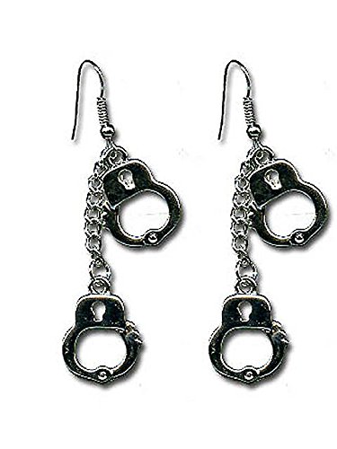 Fad Treasures 78-10056-E Double Handcuff Dangle Earrings