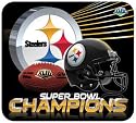 Pittsburgh STEELERS Super Bowl XLIII 43 Champs MOUSEPAD Mouse Pad