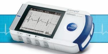 Omron Portable ECG EKG Handheld HCG-801 Monitor