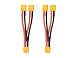 WMYCONGCONG 2 PCS XT60 Parallel Battery Connector Cable Dual Extension Y Splitter Male to Female for DJI Phantom RC Plane