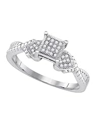 0.10CTW-DIA MICRO-PAVE RING