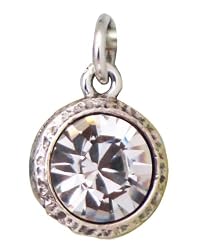 Beaucoup Designs Ice Swarovski Crystal Birthstone Collection - April Birthstone