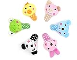 Cute Pet Puppies Dog Squeaker Toy Top Cool Squeaky Dog Chew Toy - Best for Aggressive Small Medium Large Dogs Breeds Set Of 3 Random