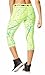 Zumba Womens Hyper Melt Metallic Capri Leggings