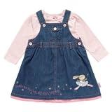 from Lettice Girls denim pinafore and bodysuit set (Model 6847371)