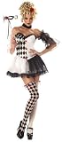 California Costumes Women's Le Belle Harlequin Costume