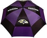 NFL Baltimore Ravens 62-Inch Double Canopy Umbrella