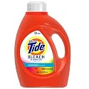 Tide 2x Ultra Liquid Detergent with Bleach Alternative, Clean Breeze Scent, 52-Load Bottle (Pack of 4)