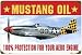 Mustang Oil for Your Aero Engine Sign