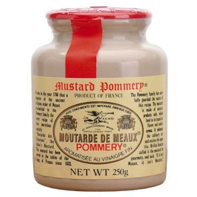 3 jars of Pommery Mustard Meaux Moutarde 250 gr 8.5 oz oz Pottery crock ~ save and save on... by Dijon Mustards