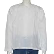 Summer Clothing Mens Embroidered Kurta Cotton Shirt India Size: L Chest 42 Inches