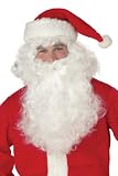 California Costume Santa Claus Beard & Wig