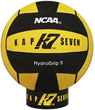 KAP7 HYDROGRIP WATER POLO BALL - SIZE 5 (Yellow/Black)