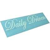DAILY DRIVEN Decal JDM Funny Vinyl Sticker (Come with Free stickerbomb hand decal)