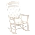 Lifestyle Traditional Rocking Chair - White