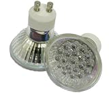 LED - 90 Lumens - 1.5 Watt 20 LED Bulb - 15-20 Watt Halogen Replacement - Warm White (3000 Kelvin)