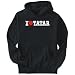 Hoodie Mens Black 