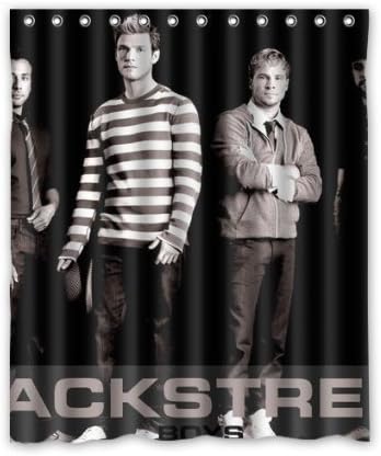 Baodan Zhang Backstreet Boys Custom Waterproof Shower Curtain 60"(w) x 72"(h) Bath Curtains