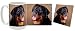Rottweiler Mug & Coaster Gift Box Combo - Dog/Puppy/Canine Edition Beverage Drinkware
