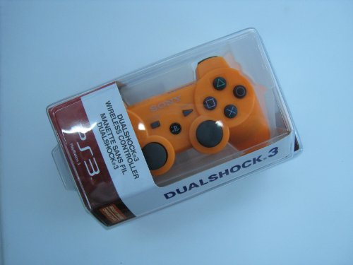 Playstation 3 Ps3 Dualshock 3 Wireless Controller- Orange