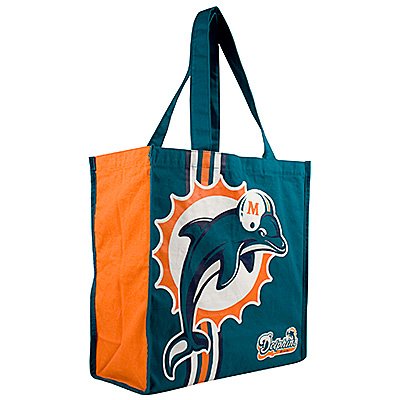 NFL Miami Dolphins Handbag Shopping Bag