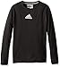 adidas Boys' Ultimate Ls Tee-Black