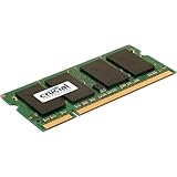 Crucial 2GB 667 Mhz CT25664AC667 DDR2 200-Pin SODIMM Laptop Memory