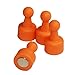CMS NeoPin® 24-Count Orange Magnetic Push Pins - Can Hold up to 16 Pages of 20 lb Papers