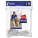 Hanes Men's 6 pack over-the-calf tube sock, White, 6-12