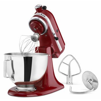 NewKitchenaid Tilting Stand Mixer Tilt 4.5-Quart ksm85pbsm Red