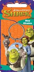 Shrek and Donkey Keychain