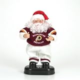 Washington Redskins 12 Rock and Roll Santa Plush Bear