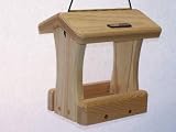 3 Cup Cedar 2-Sided Hopper w/Hanging Cord