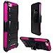 iPhone 6s Plus Case, BUDDIBOX [HSeries] Heavy Duty Swivel Belt Clip Holster with Kickstand Maximal Protection Case for Apple iPhone 6 and 6s Plus, (Pink)