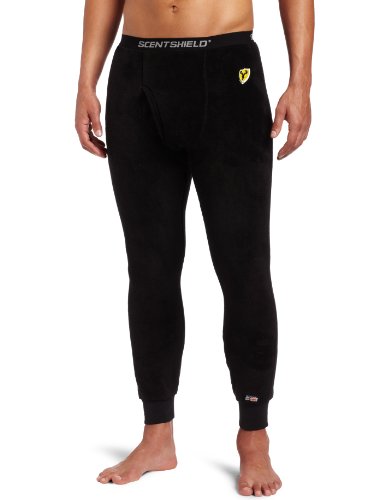 SCENT SHIELD Men's S3 Arctic Wt. Baselayer Pant, Black, Medium